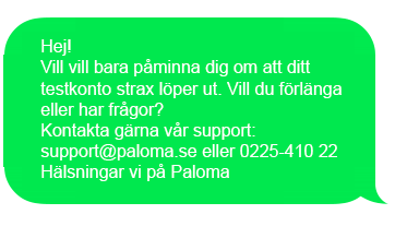 SMS utskick