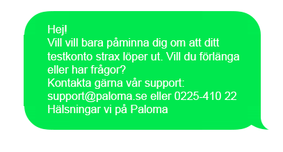 SMS utskick