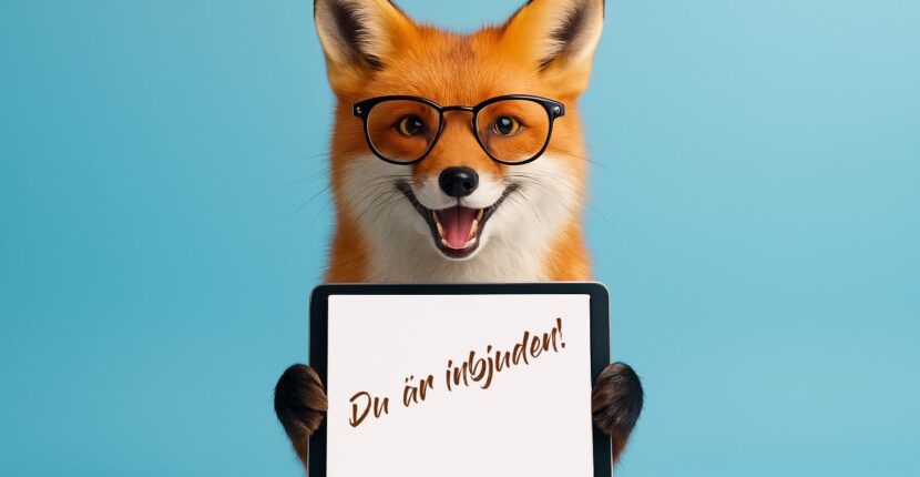 En digital inbjudan