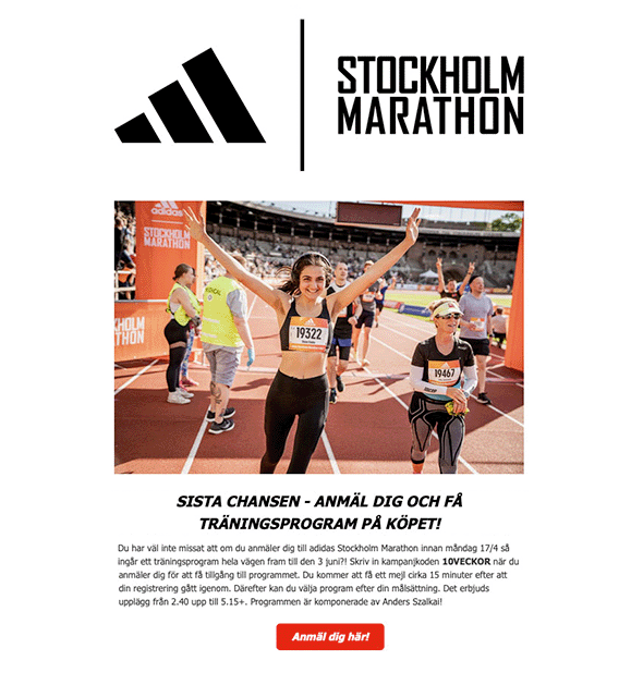 Exempel på nyhetsbrev