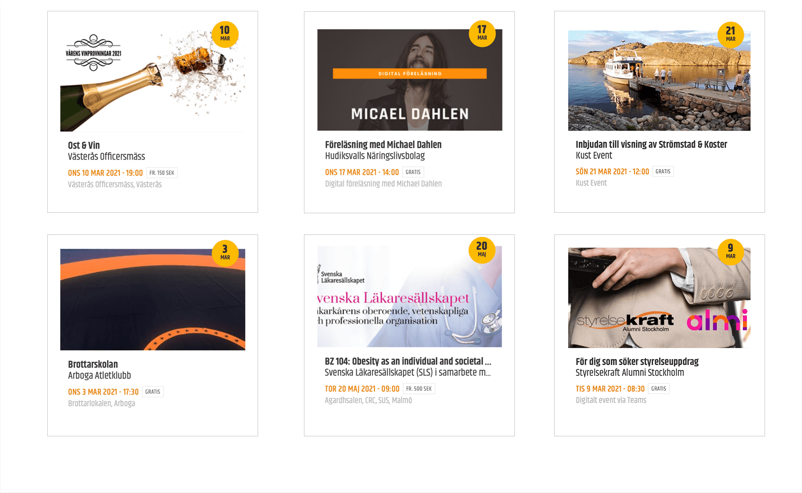 Ta emot anmälningar